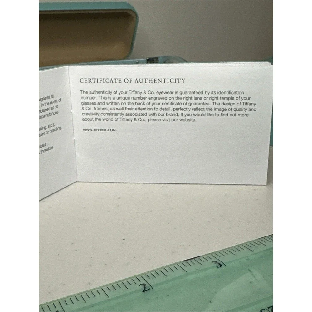 Tiffany & Co.  Eyeglasses TF2094 8055 Tiffany Blue & Black